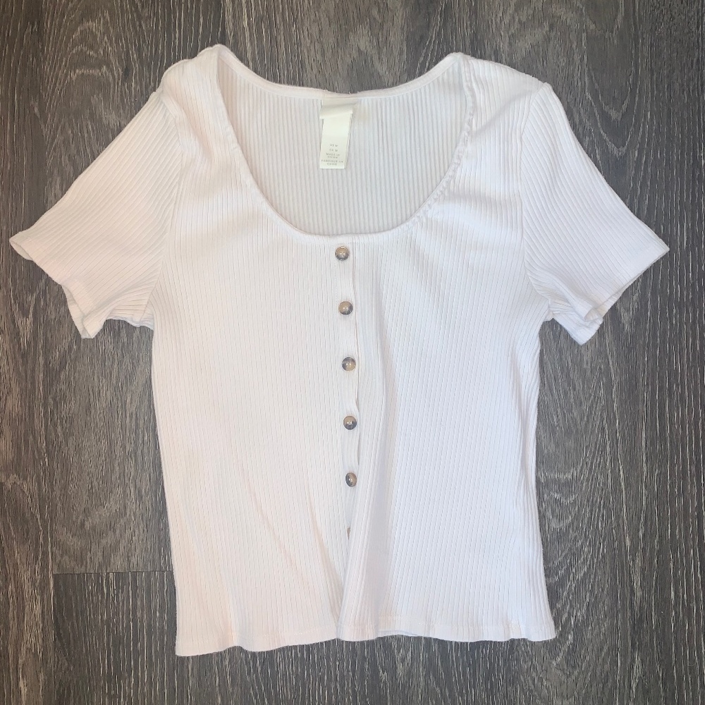 Basic H&M scoop neck top